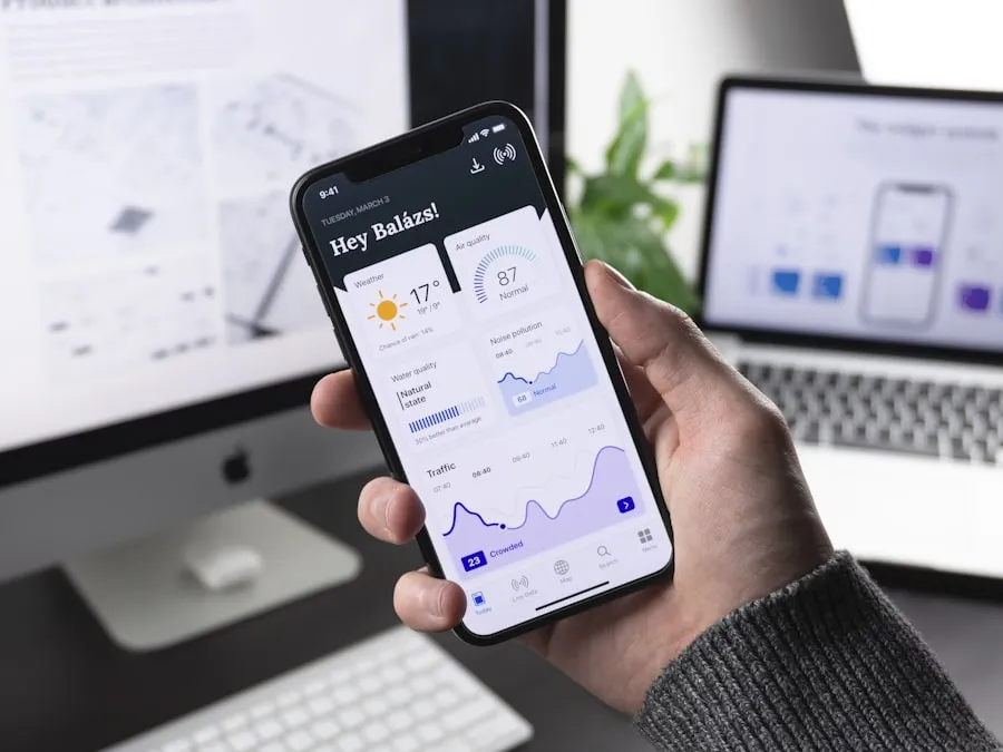 Mobile app UI design